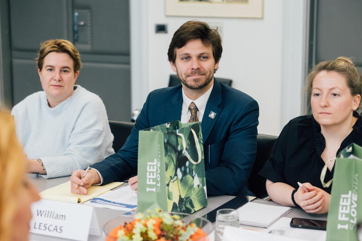 Meeting at the MFEA in Ljubljana, Slovenia