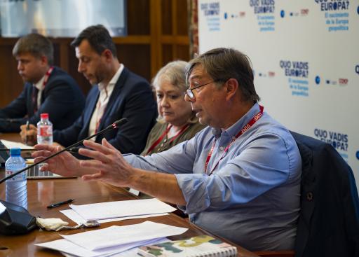 Keynote speakers: Mikko Huotari (Director, Mercator Instituto for China Studies), Susana Malcorra (Senior Advisor IE University, former Foreign Minister, Argentina) and José Antonio Sanahuja (Director, Fundación Carolina). Moderator: Diego Mellado (Head of Division, European External Action Service)